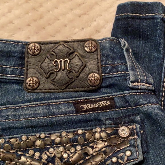 Miss Me Jeans Flap Pocket Boot Size 25 - Picture 6 of 12